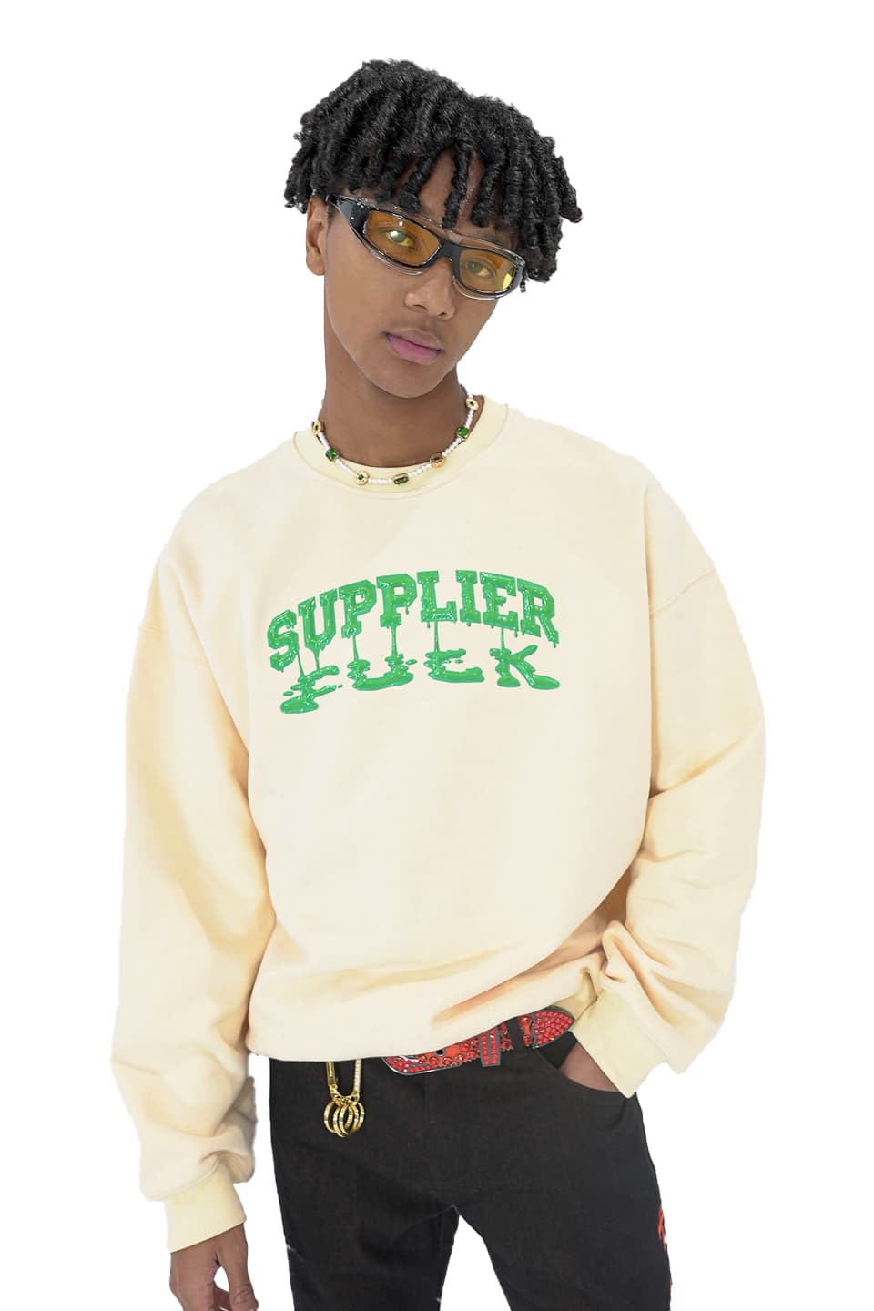 Melt Logo Crew Sweat