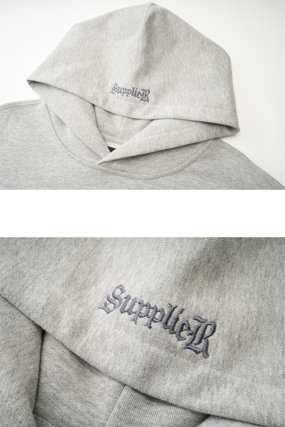 フーディ｜SUPPLIER (サプライヤー)｜Leather Patch S Logo Hoodie