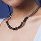 Natural Stone Steel Necklace
