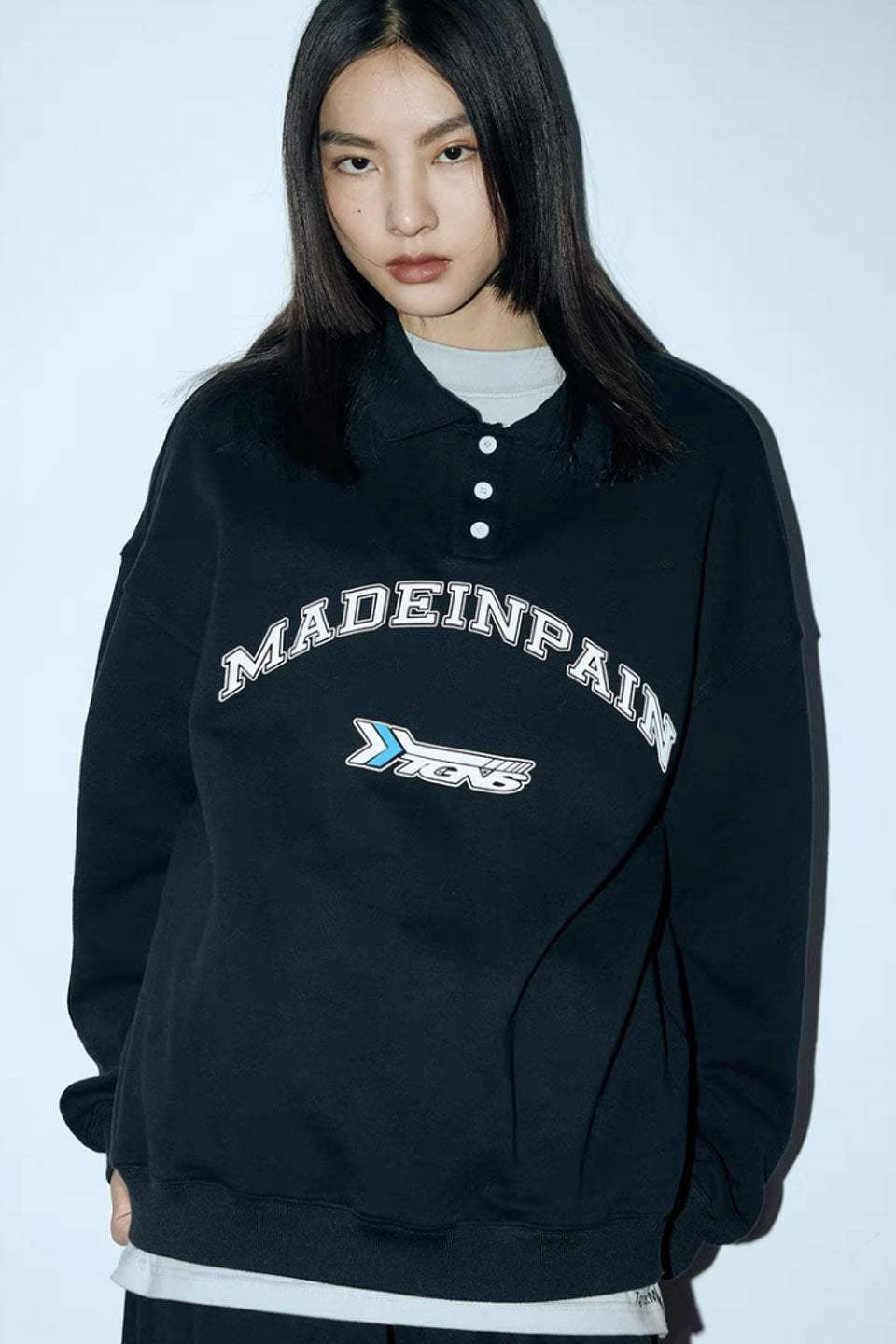 Made In Pain Long Polo Sweat