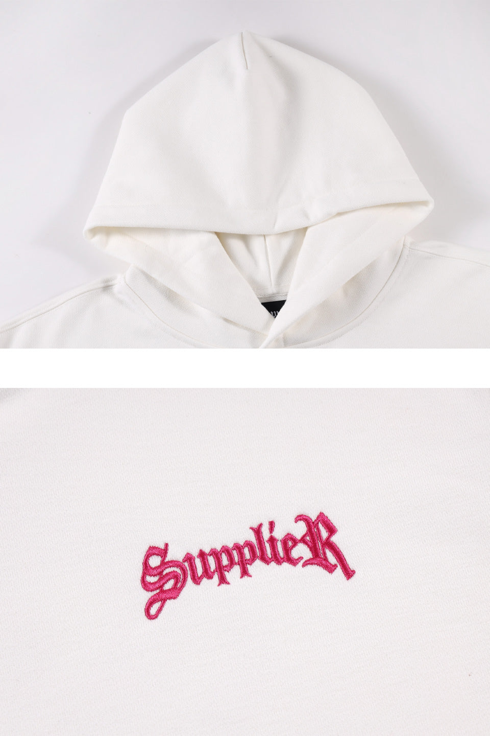 SUPPLIE SPRAY CROSS HOODIE パーカー メンズ-