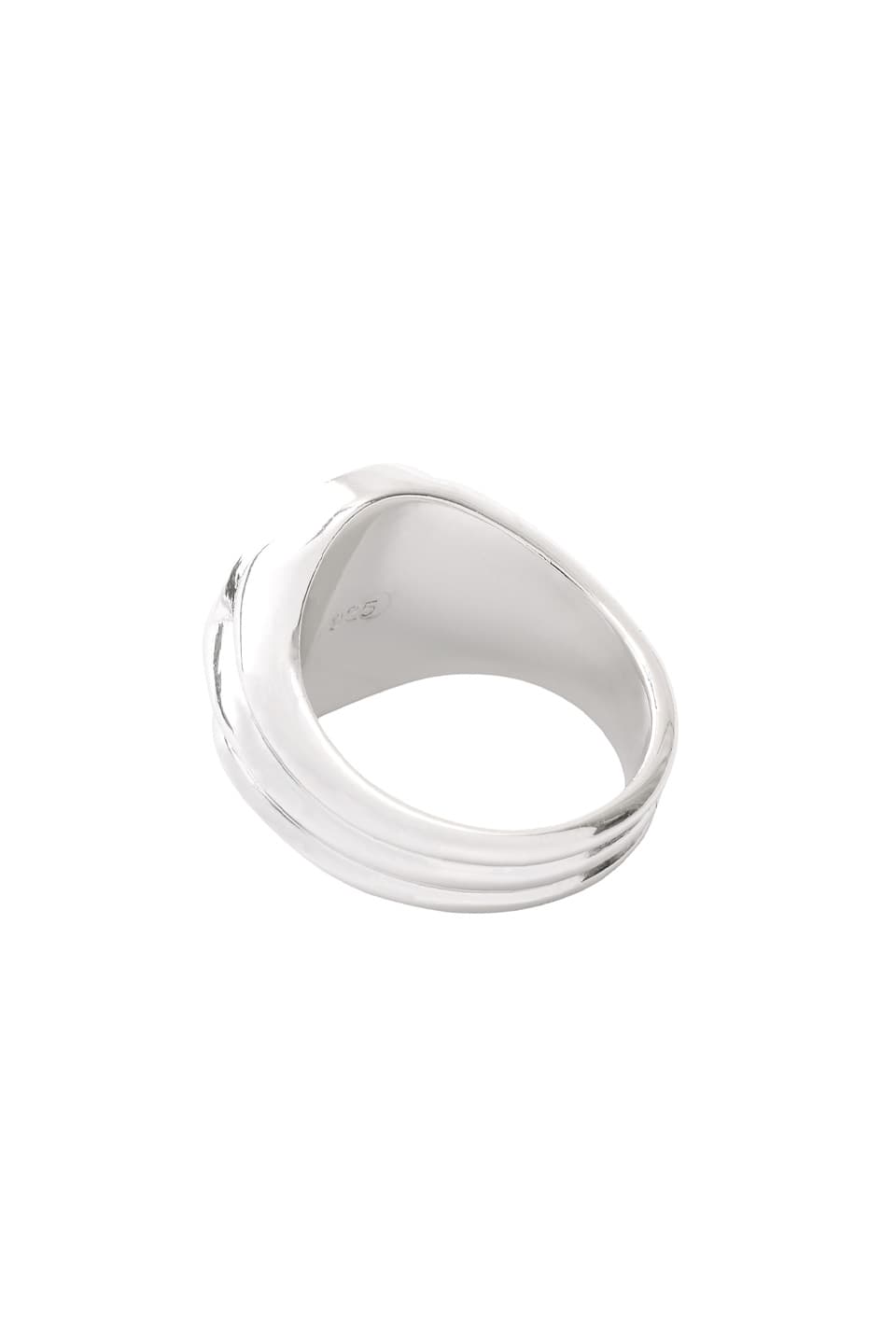 S Logo Signet Ring