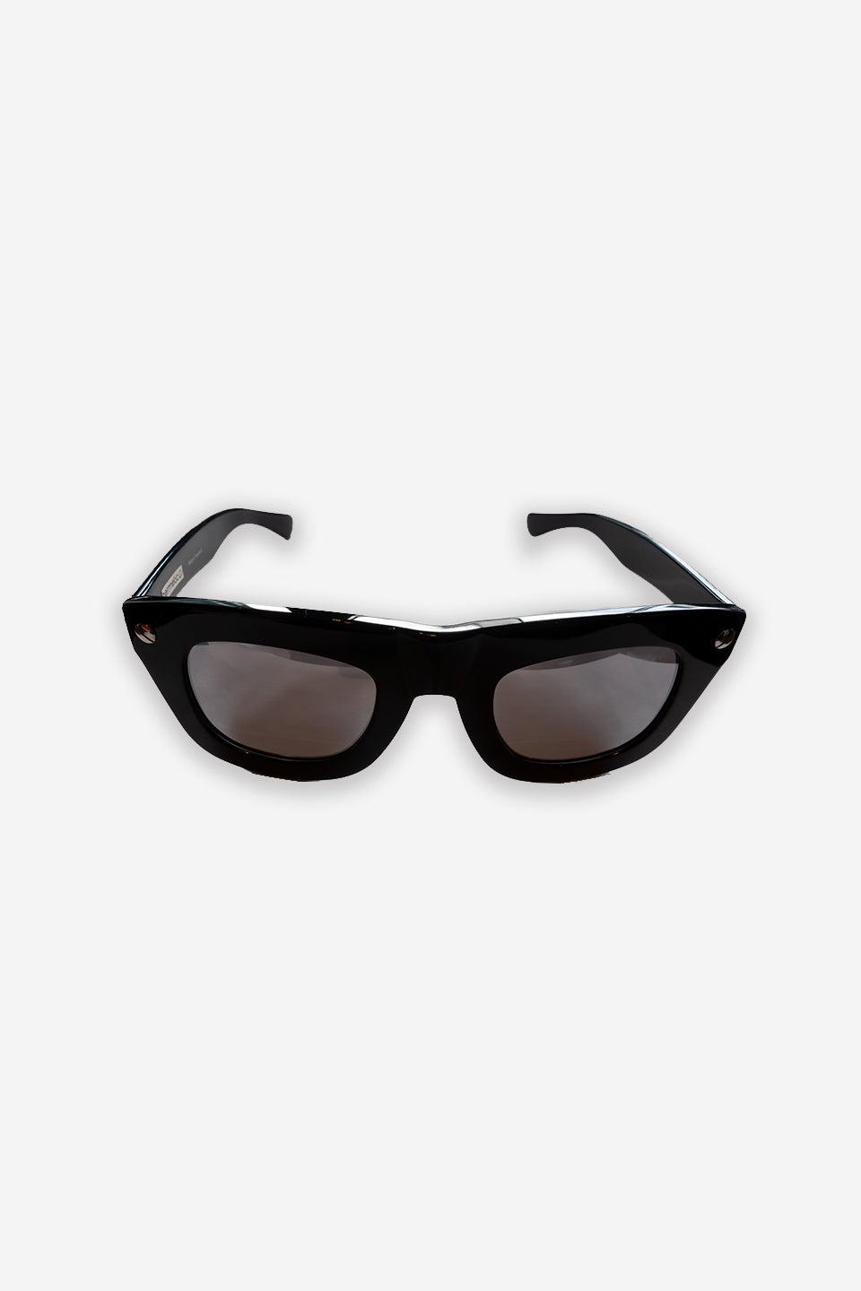 Silver Rhinestone Sunglasses (Clear Lens)