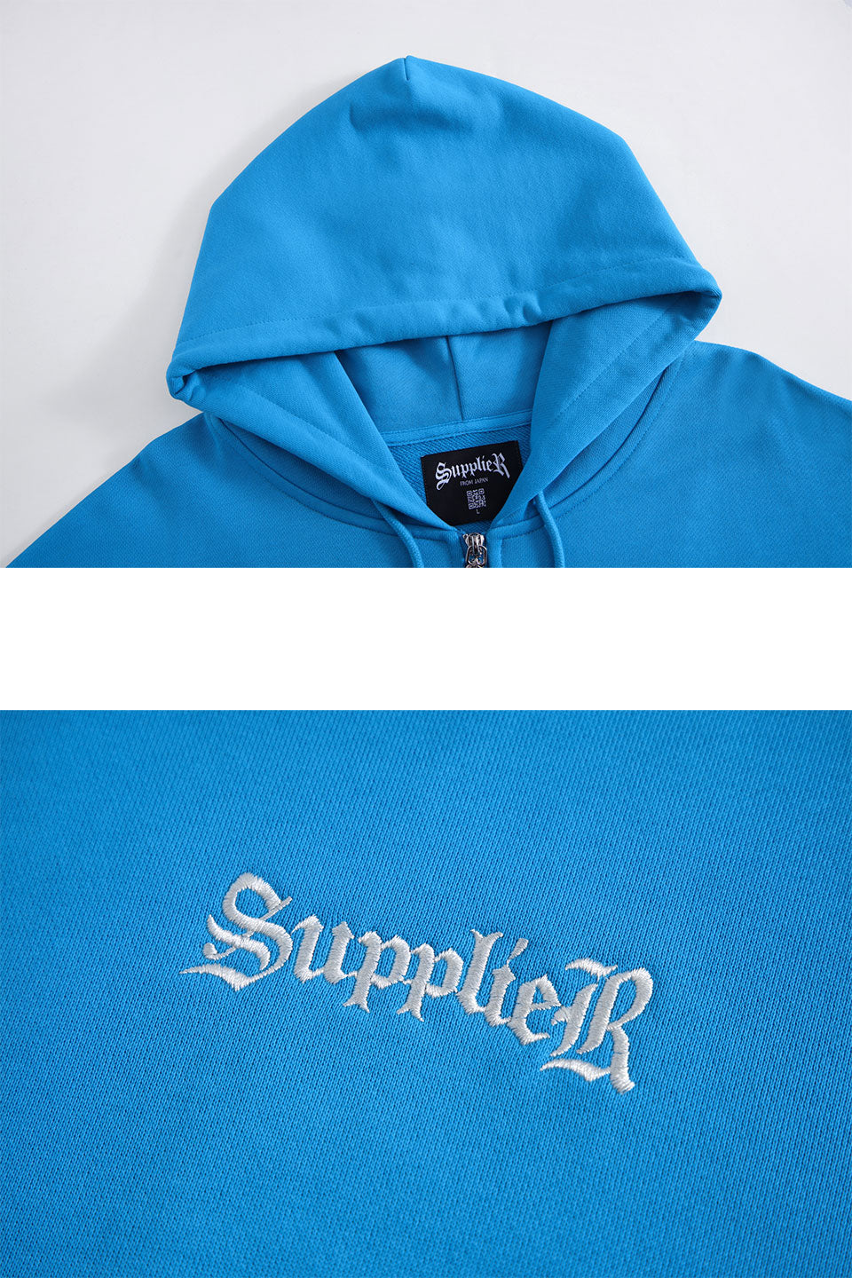 Cross Zip Hoodie