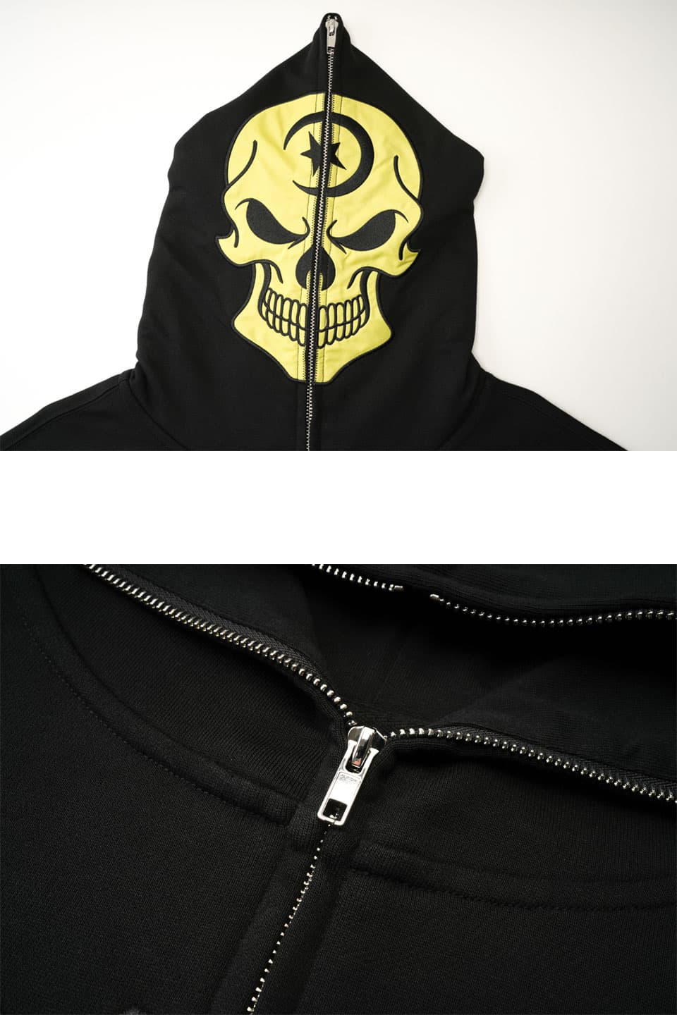 SUPPLIER X ECOSYS Skull Full Zip Hoodie | ethicsinsports.ch