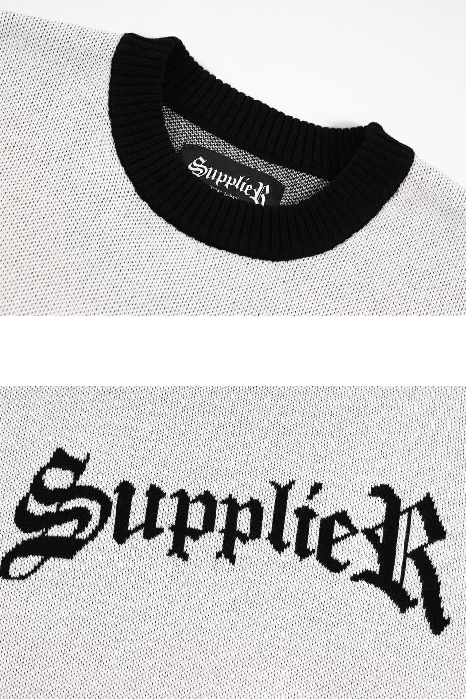 Logo Crew Knit