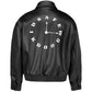 Clock Leather Jacket