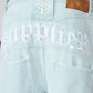 Slipped Back Logo Denim