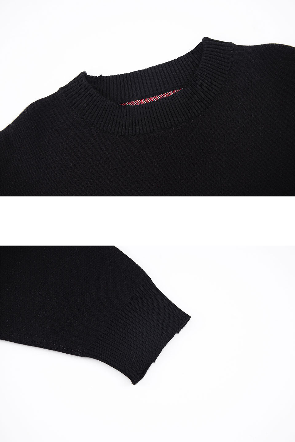 Distressed Unknown Logo Knit