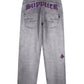 Slipped Back Logo Denim
