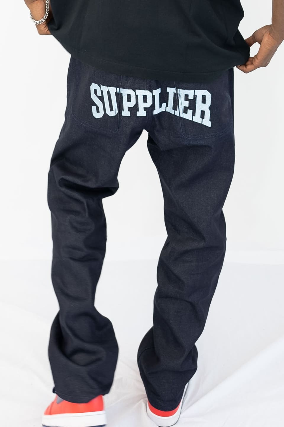 Back Logo Denim
