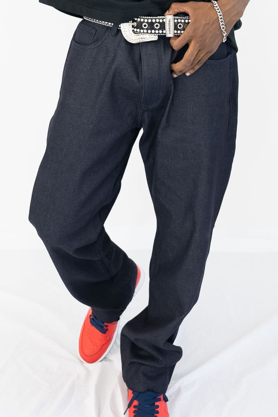 Back Logo Denim