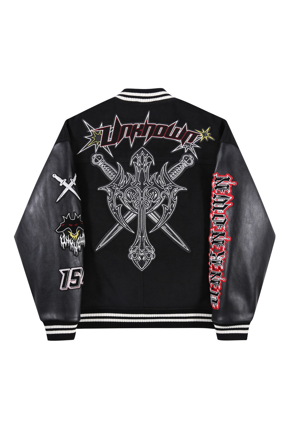 unknown GRAPHIC PATCHES VARSITY JACKETサグクラブ