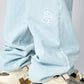 Slipped Back Logo Denim