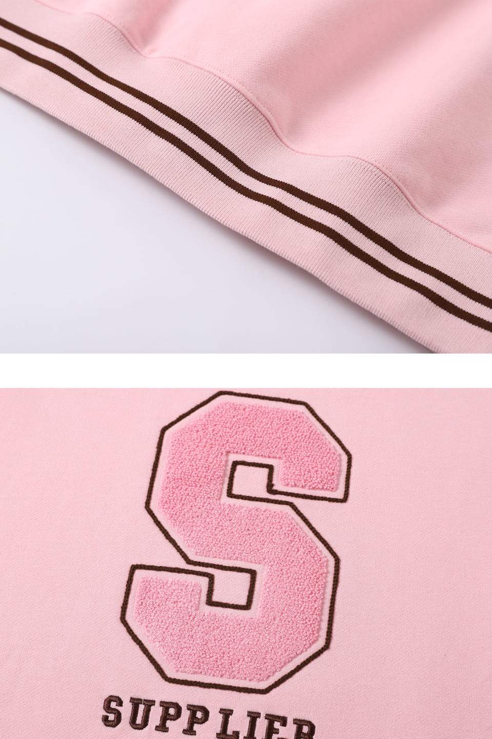 College Logo Crew Sweat