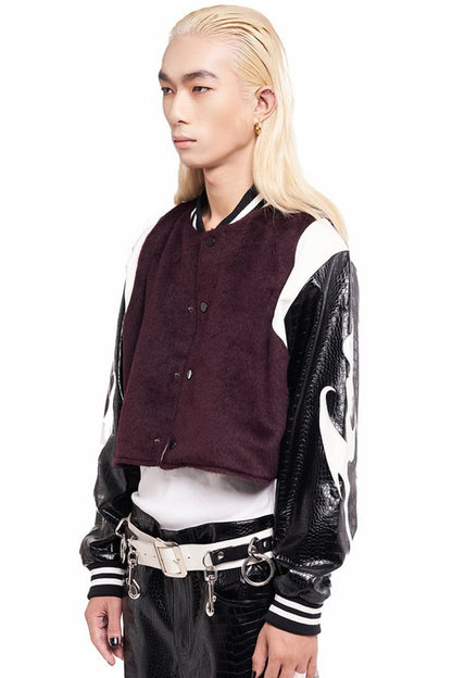 Varsity Cropped Jacket