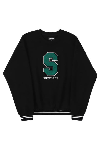 College Logo Crew Sweat