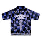 Blue Checkerboard Dragon Shirt
