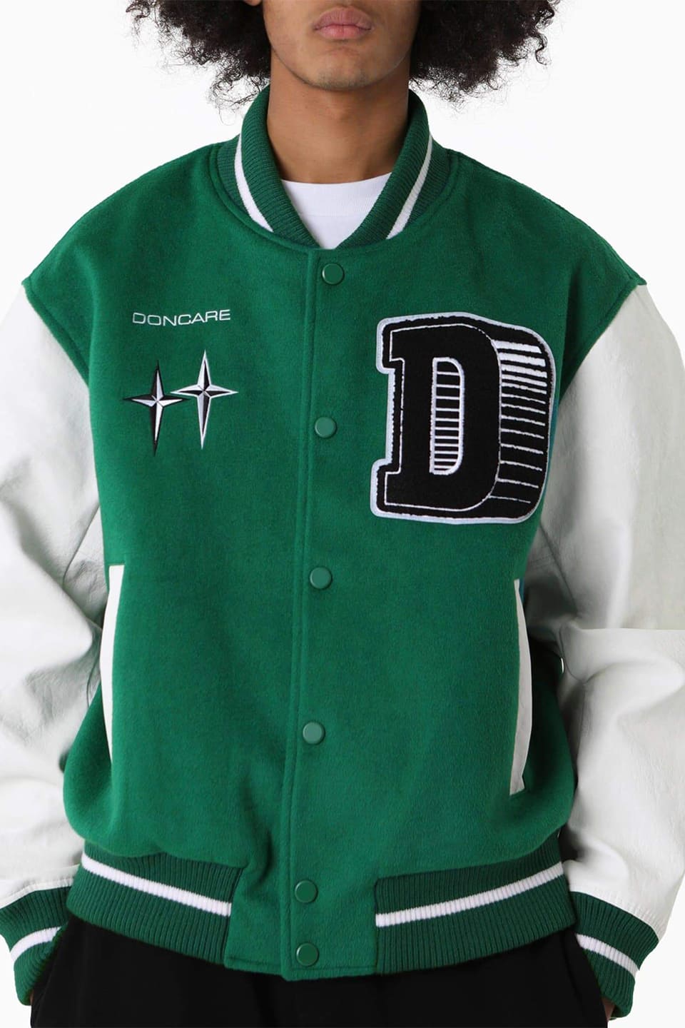 DONCARE Logo Varsity Jacket