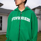 Circle Logo Zip Hoodie
