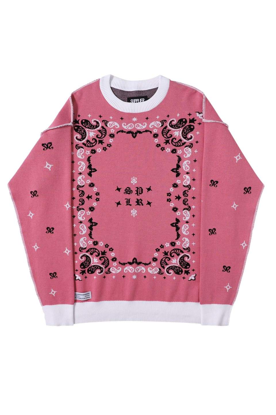 Paisley Crew Knit