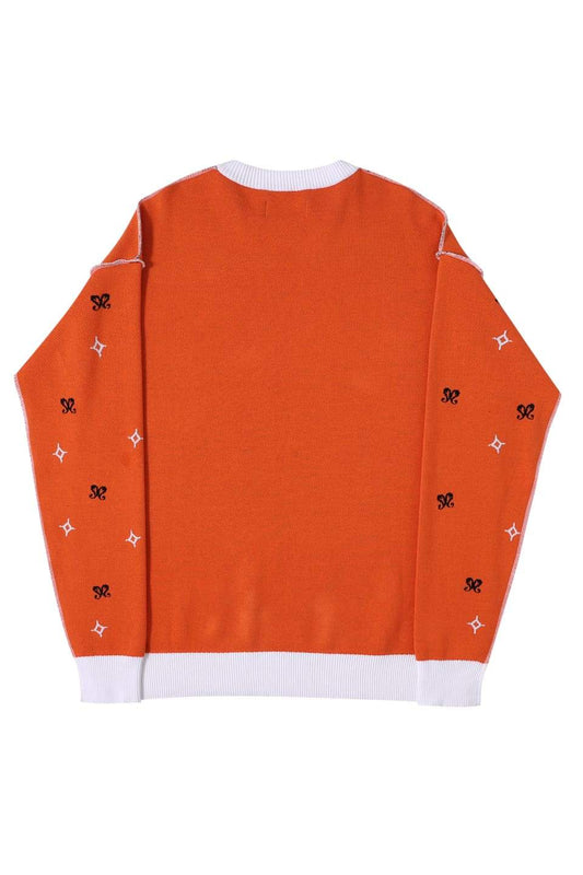 Paisley Crew Knit