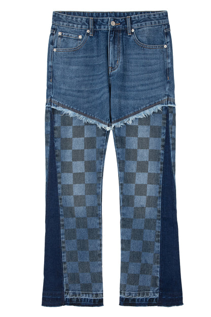 SALUTE X SUPPLIER Checker Denim