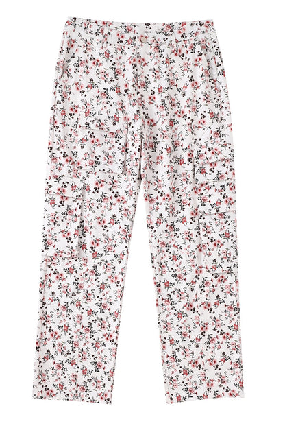 Flower Cargo Pants
