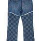 SALUTE X SUPPLIER Checker Denim