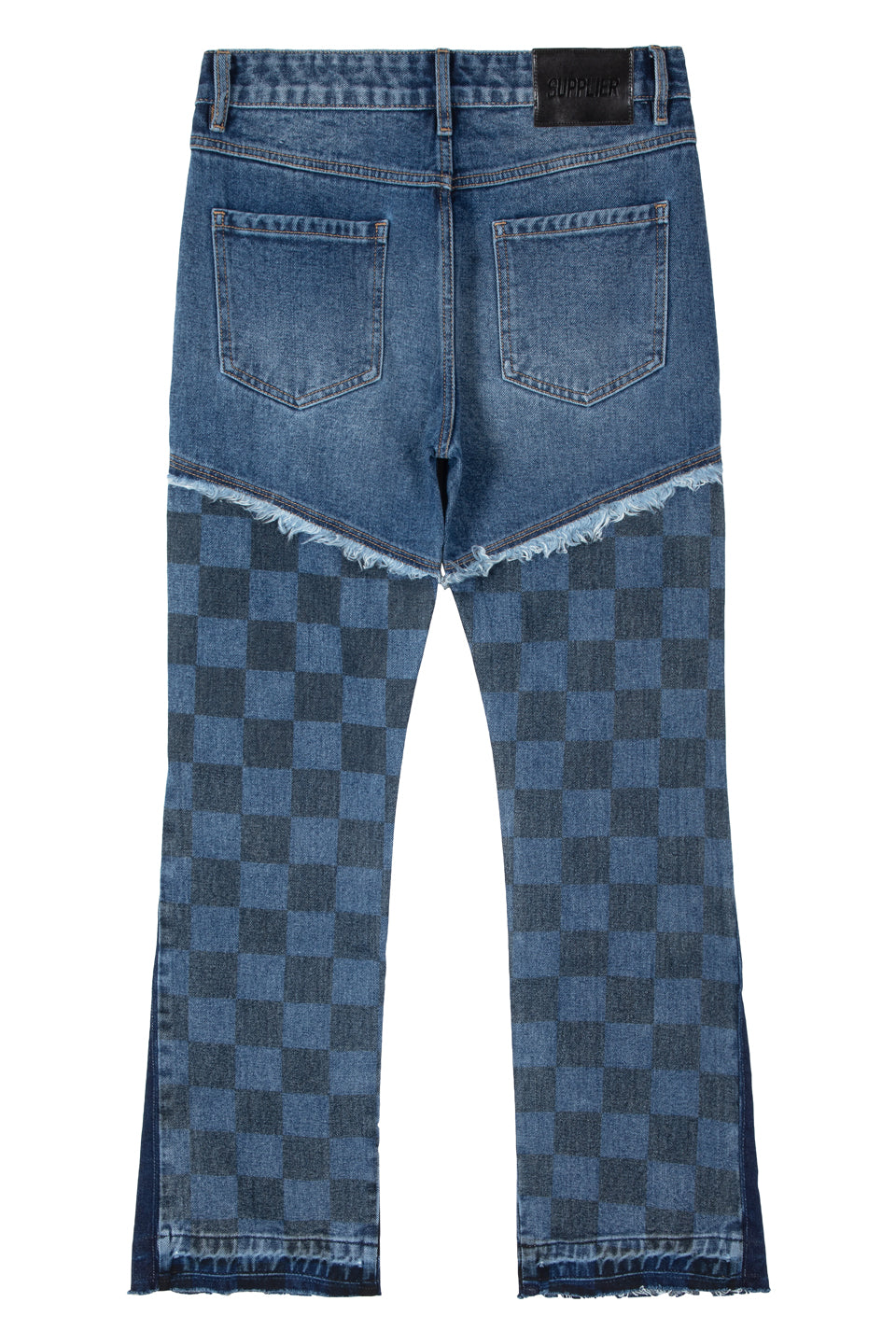 SALUTE X SUPPLIER Checker Denim