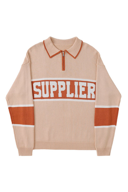 College Logo Knit
