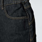 Slipped Back Logo Denim