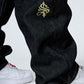 Slipped Back Logo Denim