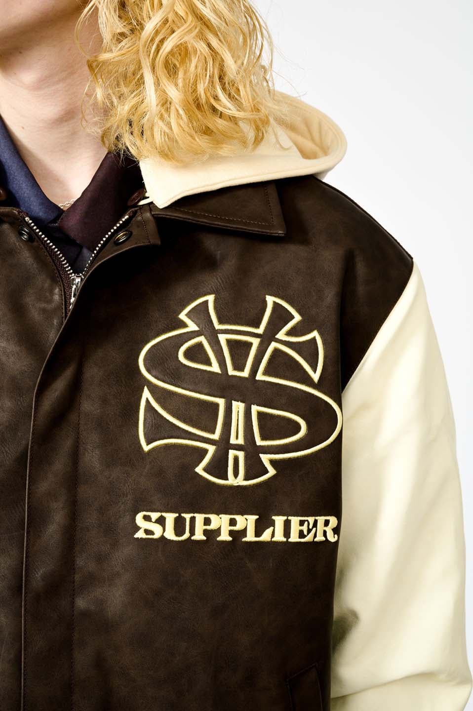 1St Anv. Leather Varsity Jacket