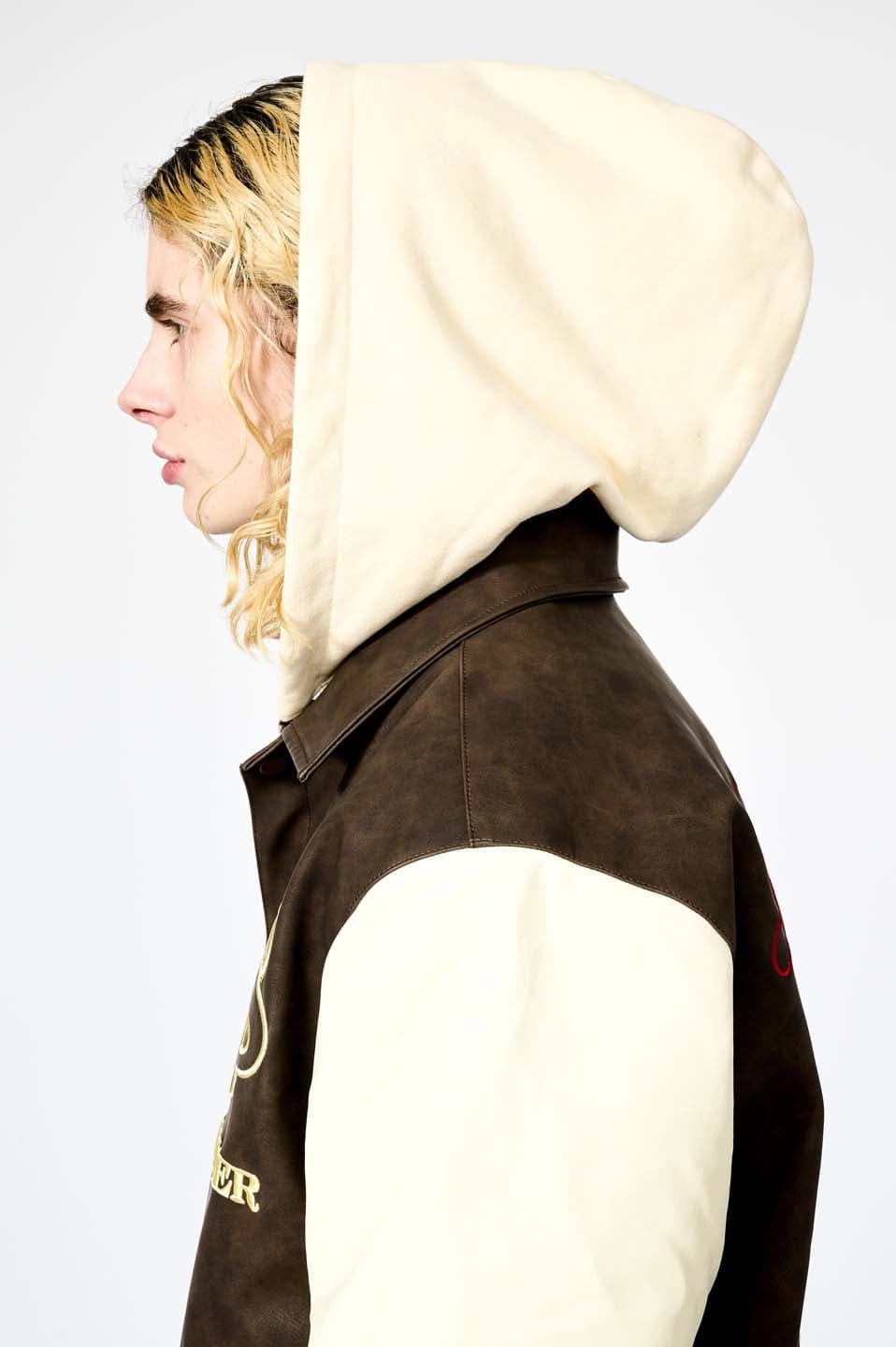 1St Anv. Leather Varsity Jacket