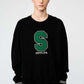 College Logo Crew Sweat