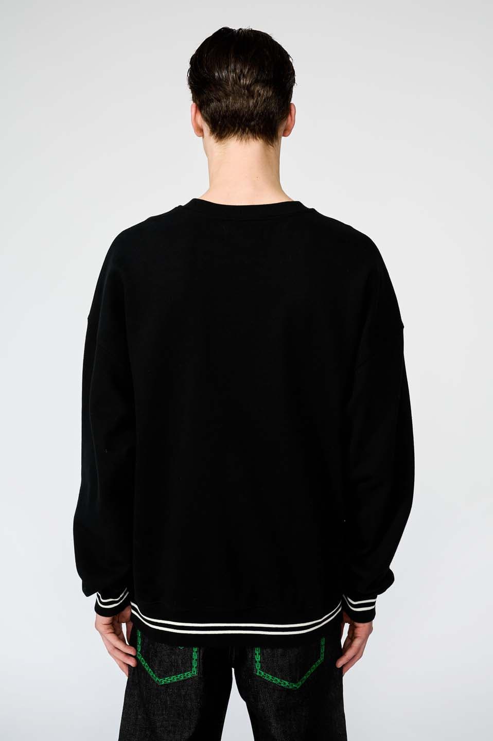College Logo Crew Sweat