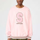 College Logo Crew Sweat