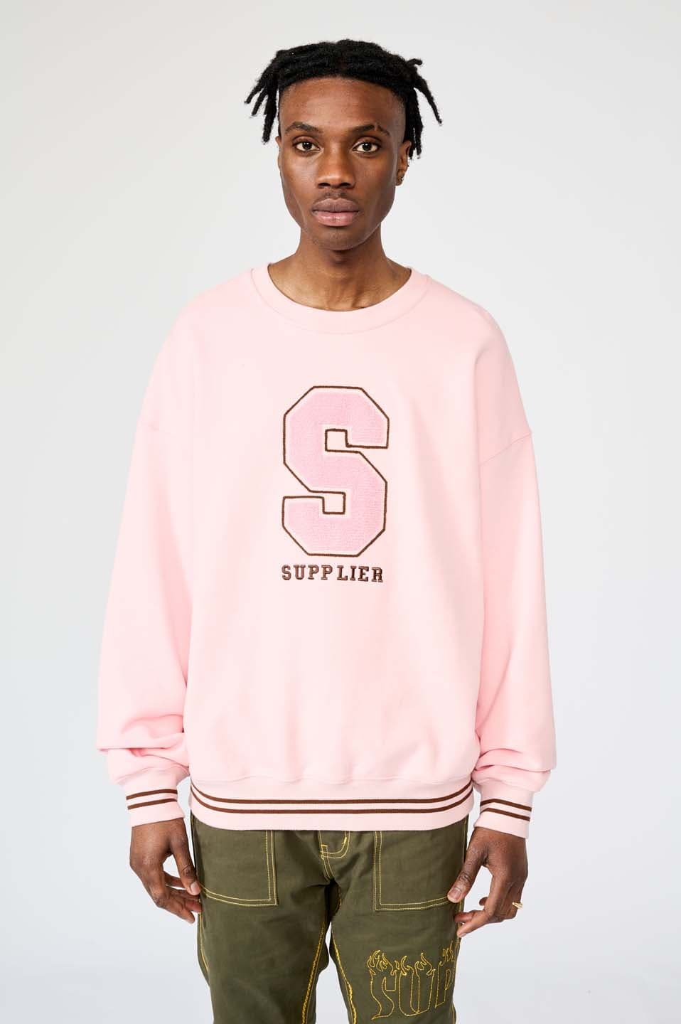 College Logo Crew Sweat