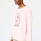 College Logo Crew Sweat