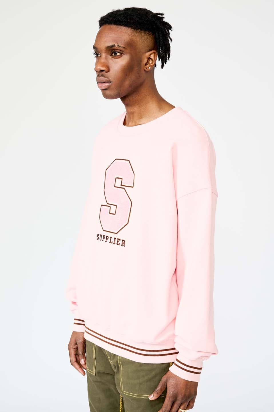 College Logo Crew Sweat