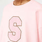College Logo Crew Sweat