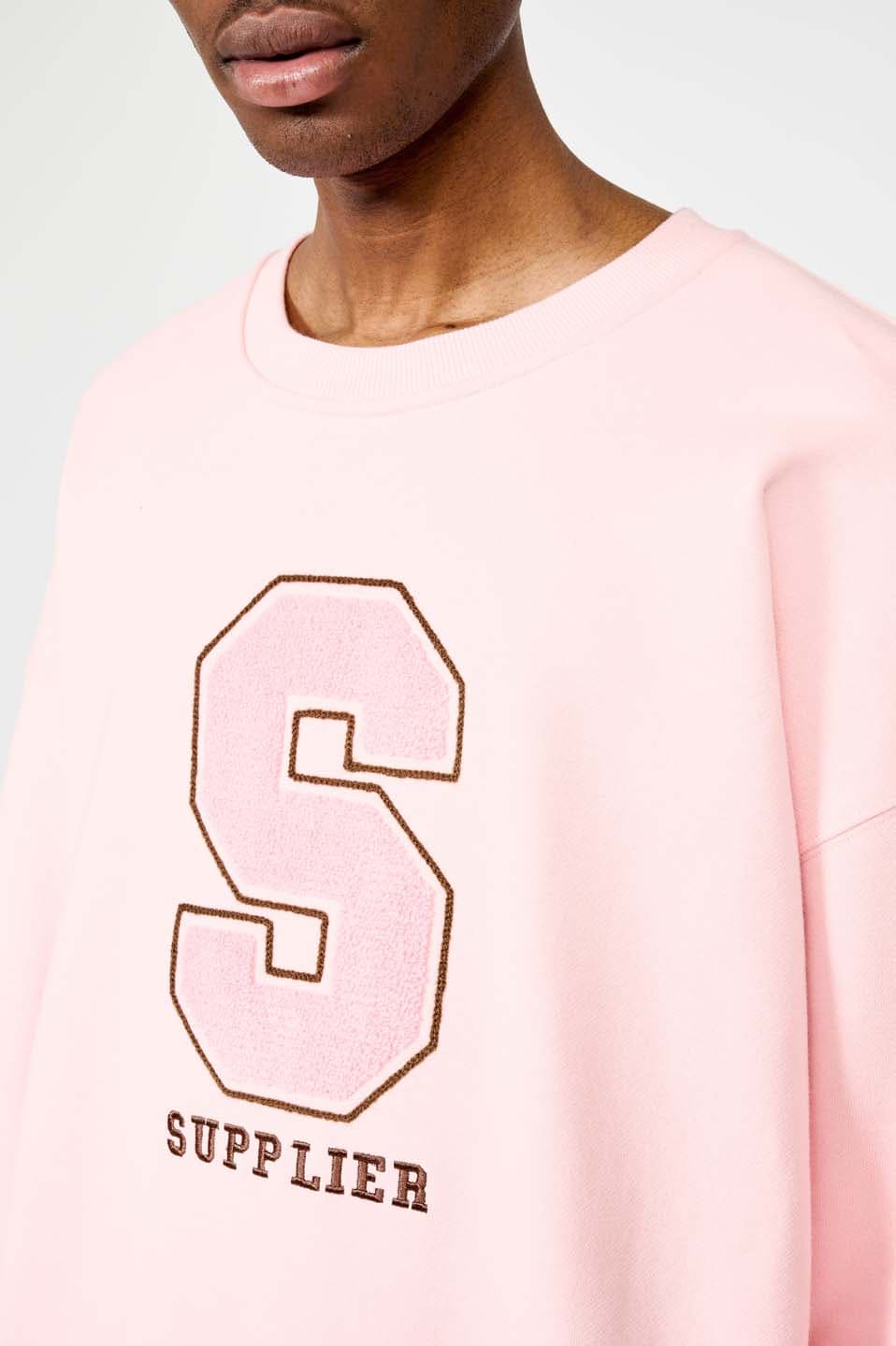 College Logo Crew Sweat