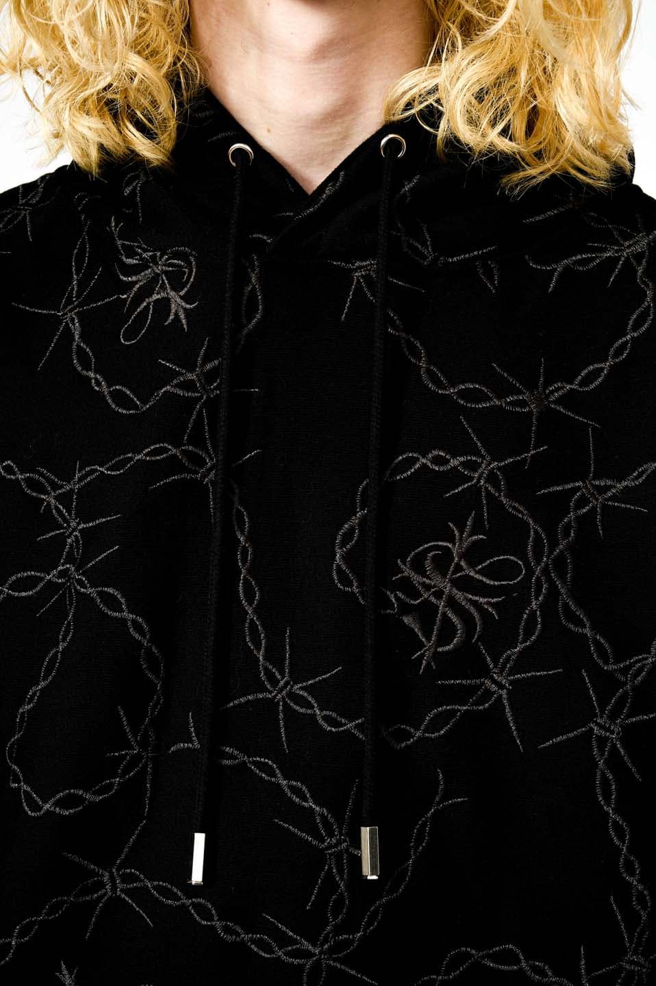 Cross Chain Pullover Hoodie