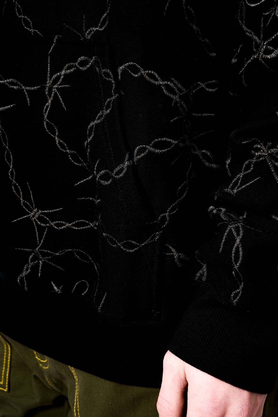 Cross Chain Pullover Hoodie