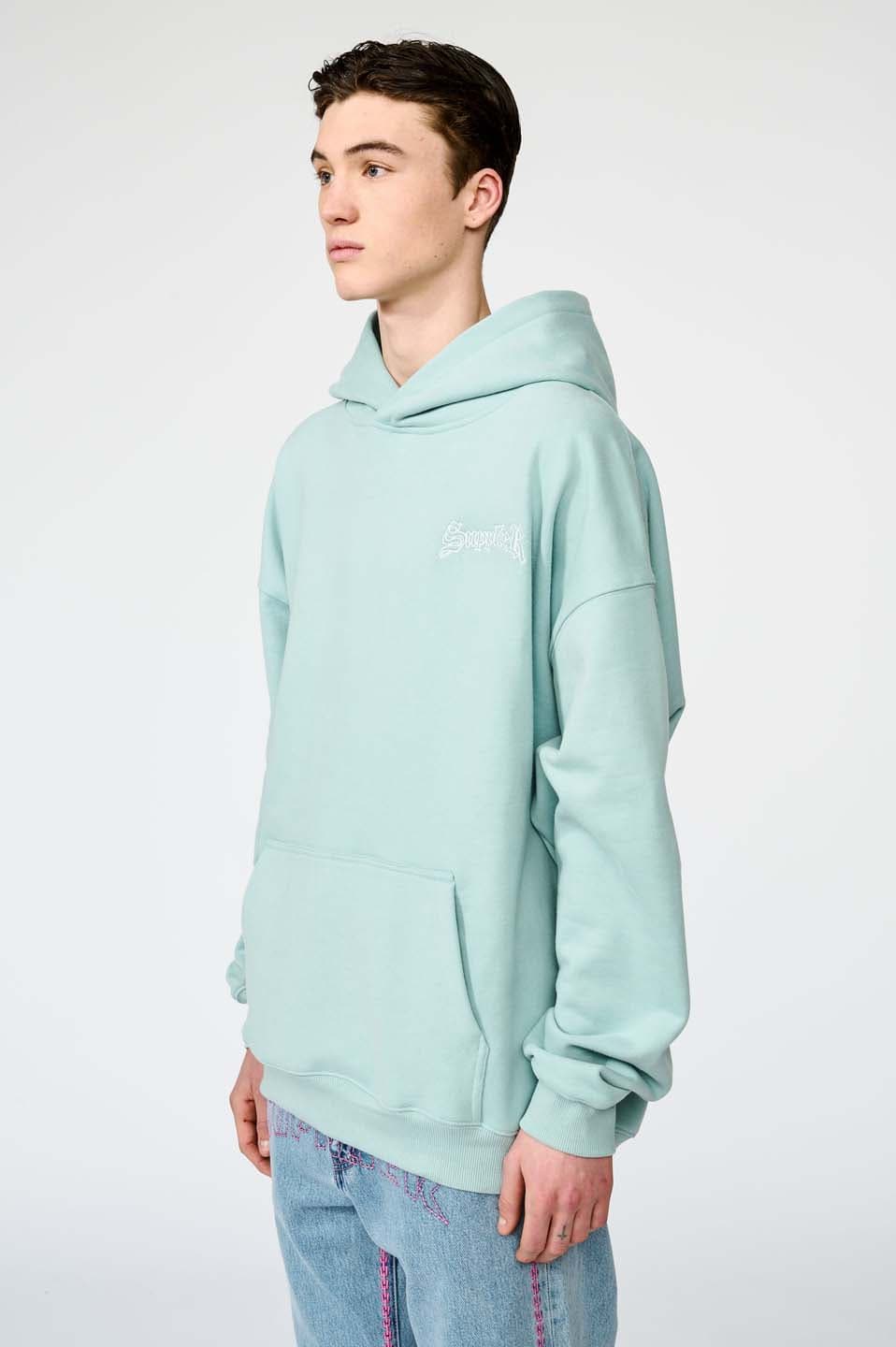 supplier Cross Hoodie サプライヤークロスフーディー　グレー