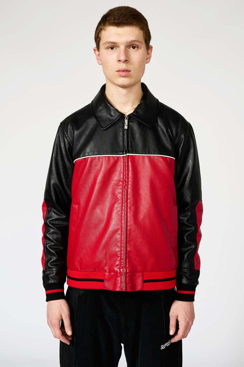 Faux Leather Jacket