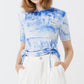 Tie-Die Patchwork T-Shirt