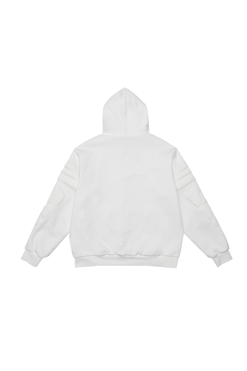 Sponge Filling Embroidered Zip Hoodie