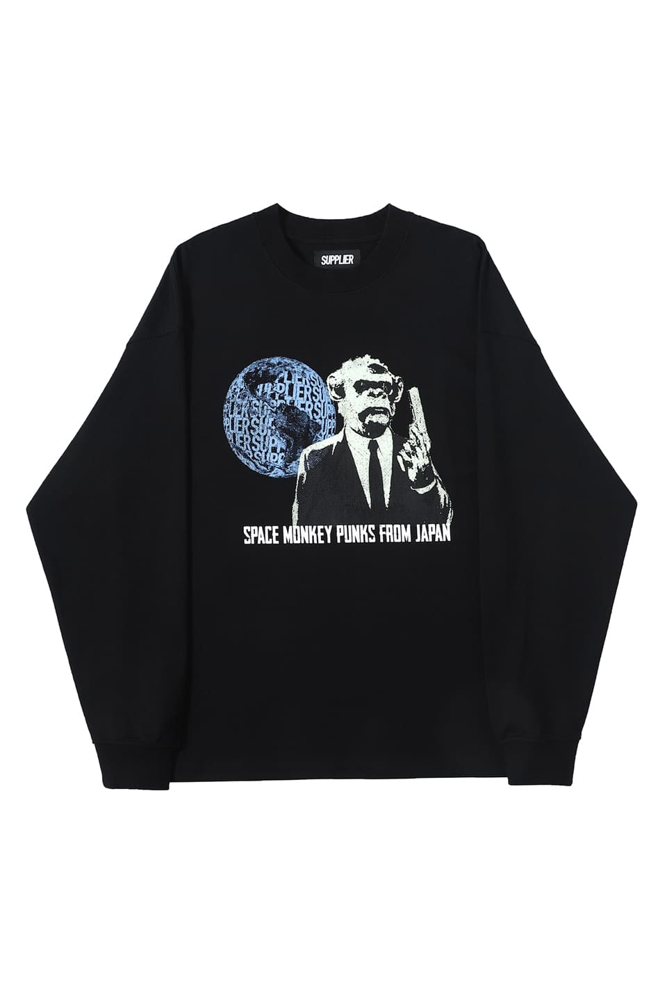 Space Monkey Long Sleeve - Tシャツ